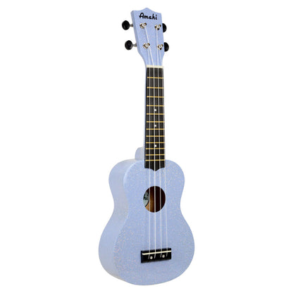 Amahi Blue Glitter Soprano Ukulele