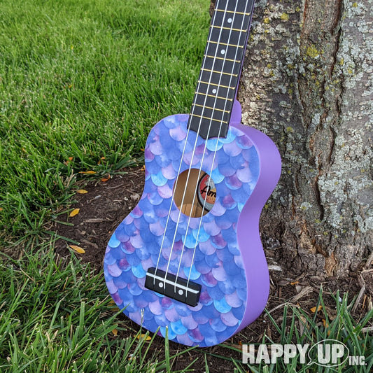 Amahi Mermaid Painted Soprano Ukulele