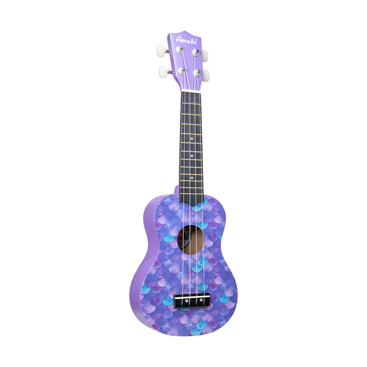 Amahi Mermaid Painted Soprano Ukulele