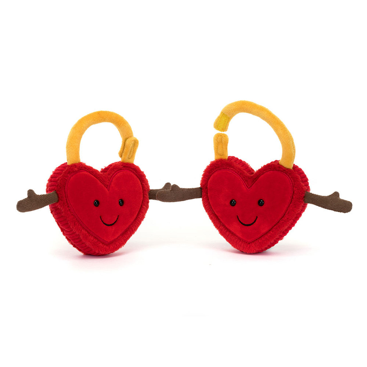 Amuseables Val & Tina Love Locks Jellycat