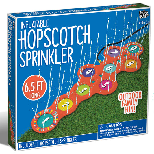 Inflatable Hopscotch Sprinkler from Anker Play