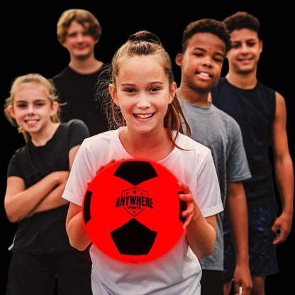 Anywhere Sports LED Light Up Soccer Ball - Size 5