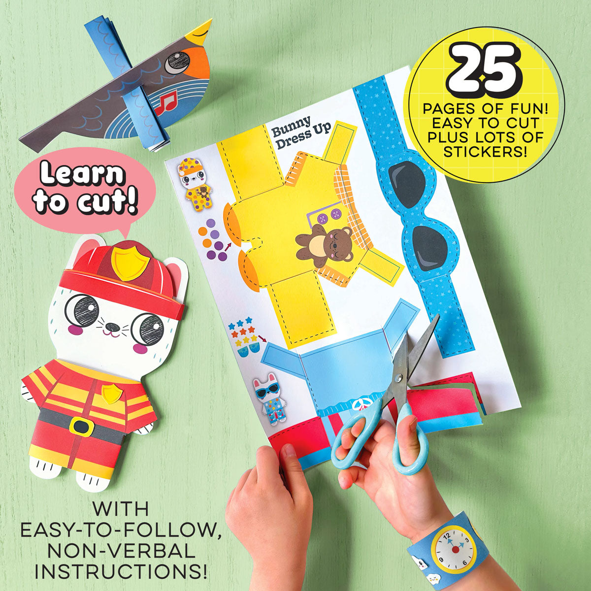 Art on the Go, cut and create activity pad by iHeartArt.