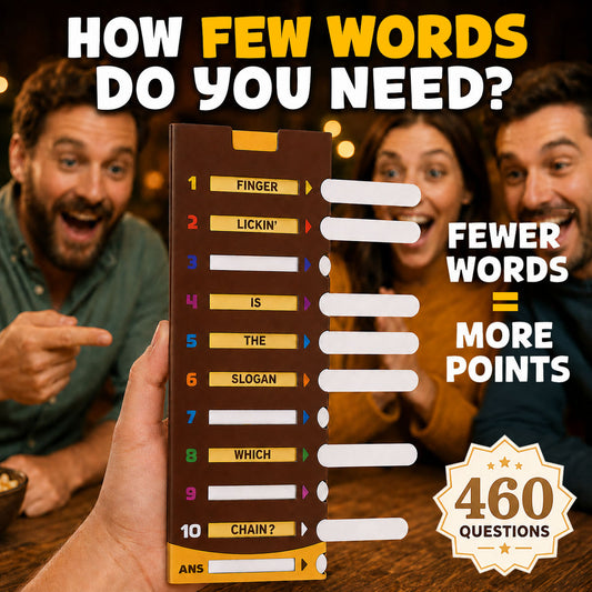 Confident Games In a Nutshell Game Trivia Word Game
