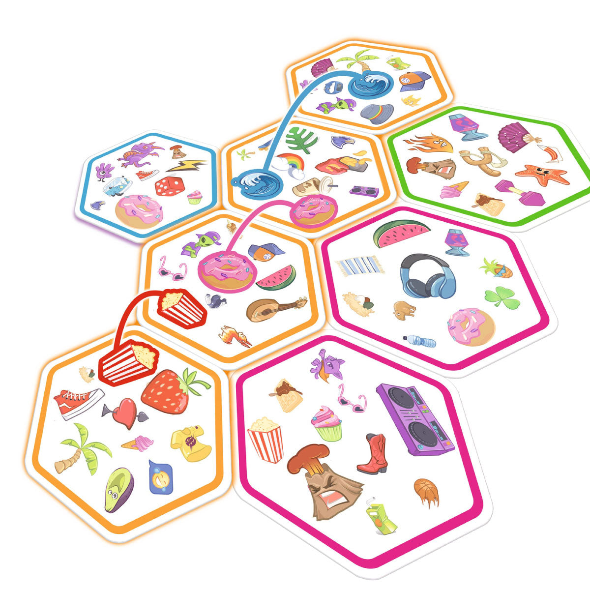 Asmodee Spot It Connect Symbol Matching Card Game