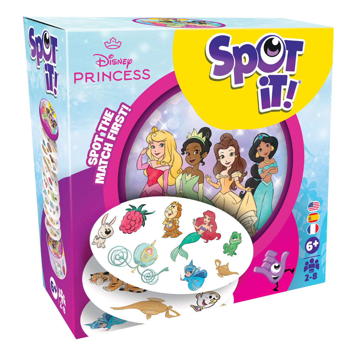 Spot It Disney Princess Card Game from Zygomatic/Dobble Games