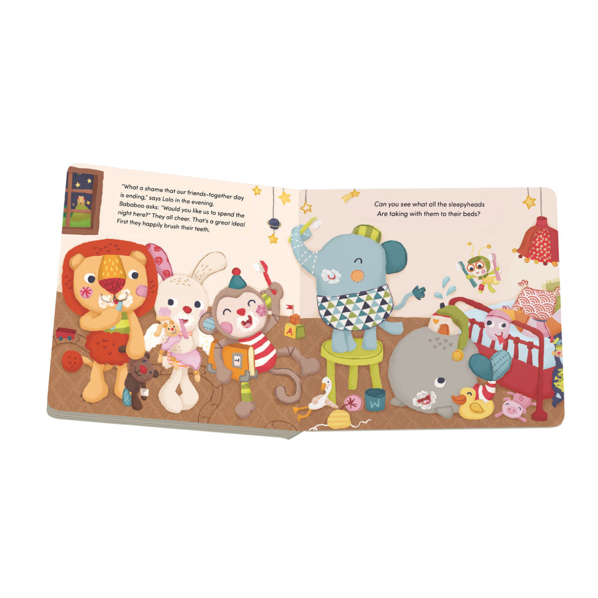 Bababoo and Friends I Love Every Day With You Board Book
