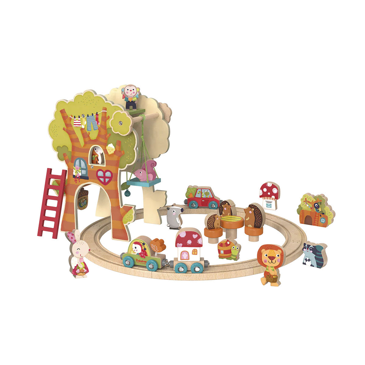 Play World Tree House & Train SetBababoo & Friends Play World Tree House & Train Set