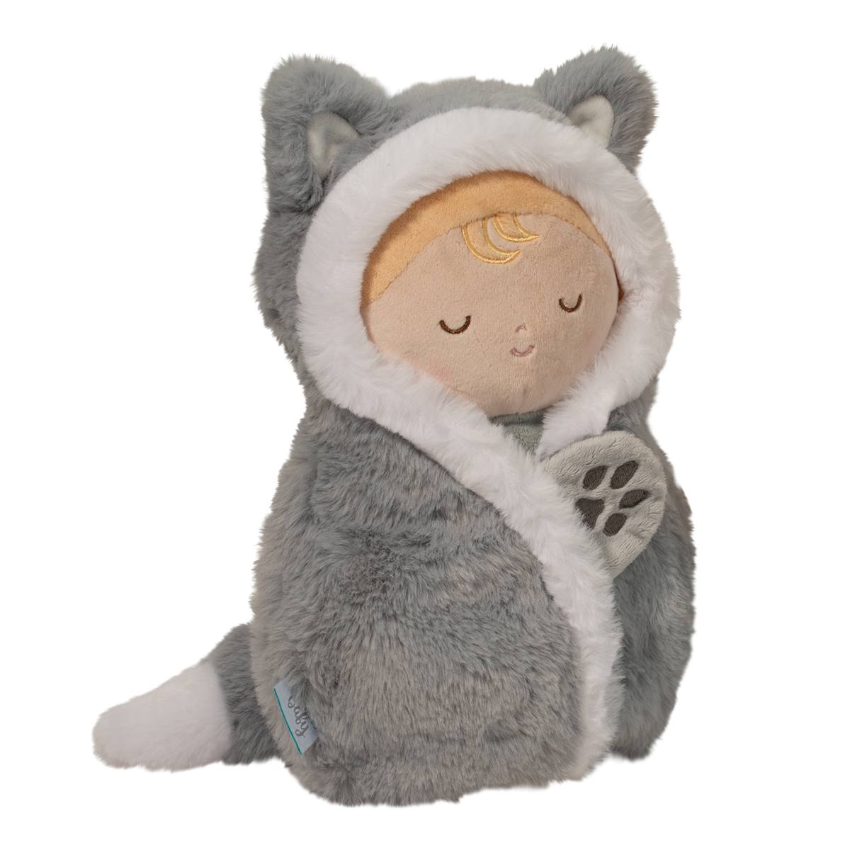 Baby Wolf Hug Plush by Douglas.