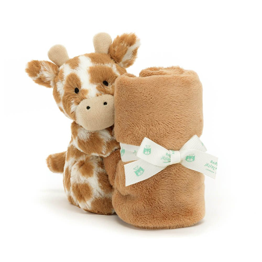 Bashful Giraffe Soother by Jellycat