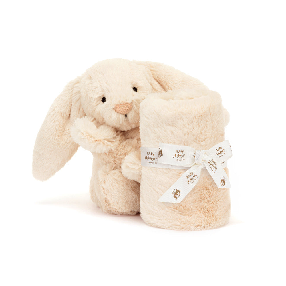 Bashful Luxe Bunny Willow Beige Soother with Gift Box from Jellycat