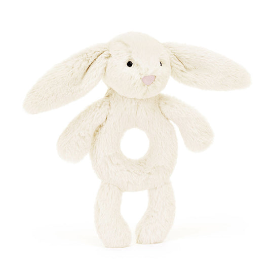 Bashful Bunny Ring Rattle Jellycat