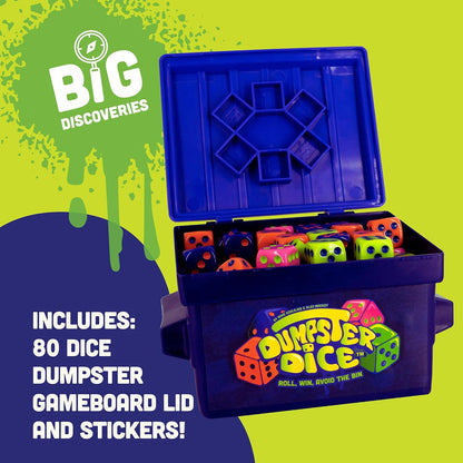 Dumpster Dice Game from Big Discoveries