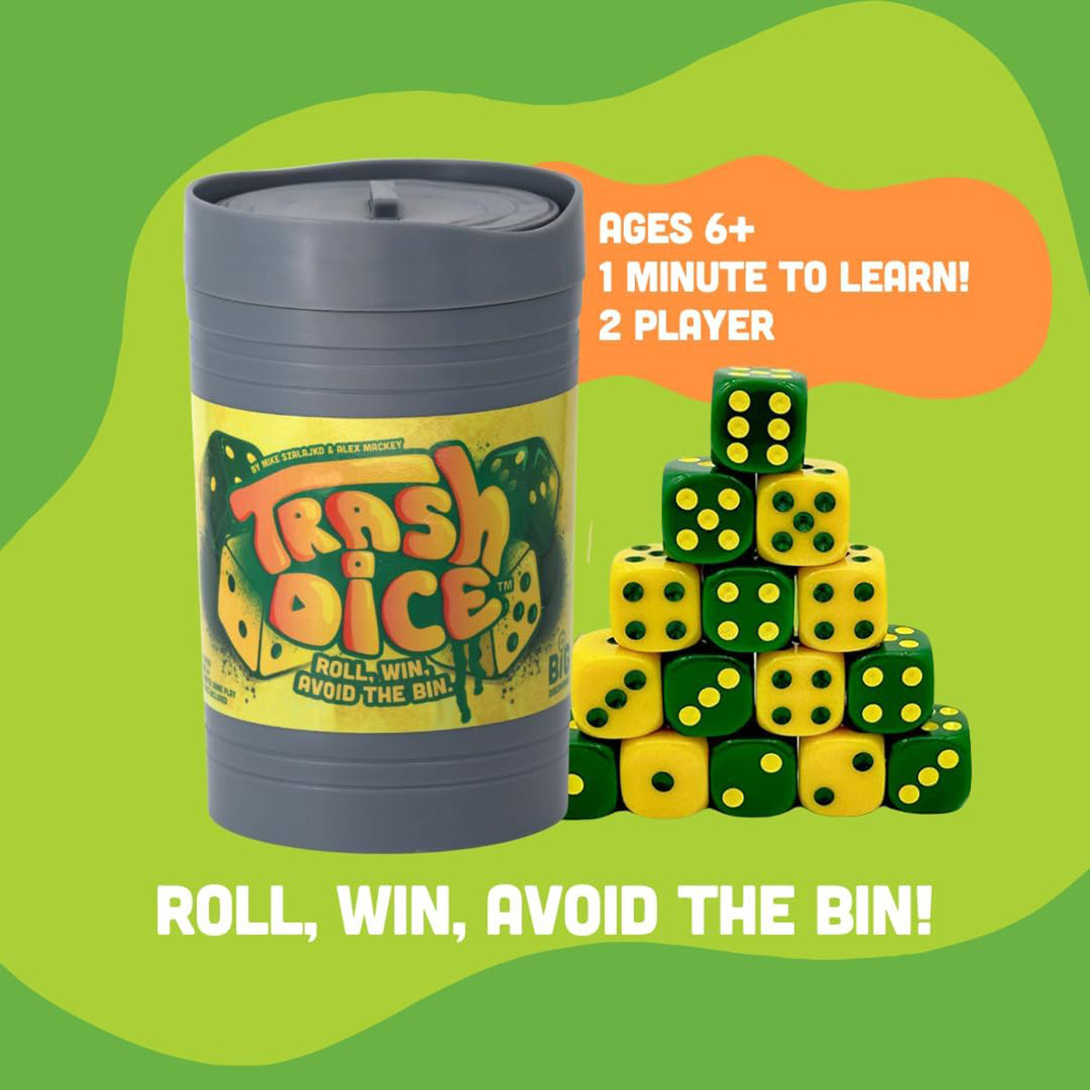 Trash Dice Game from Big Discoveries