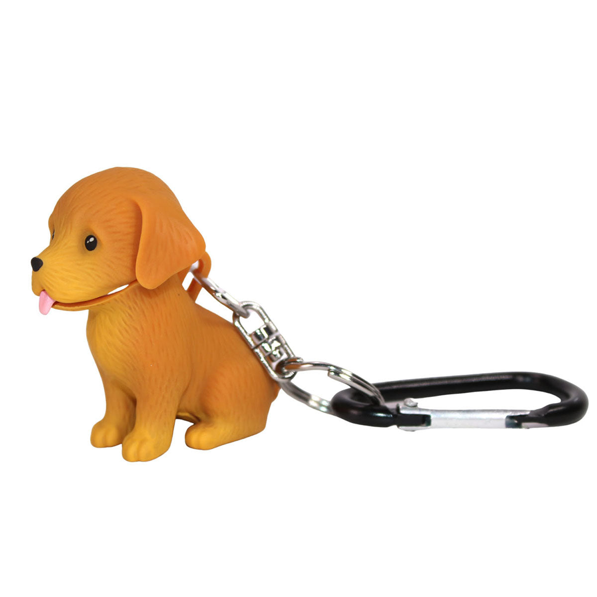 Wildlights LED Carabiner Animal & Dinosaur Lights - Golden Retriever Dog with Keychain
