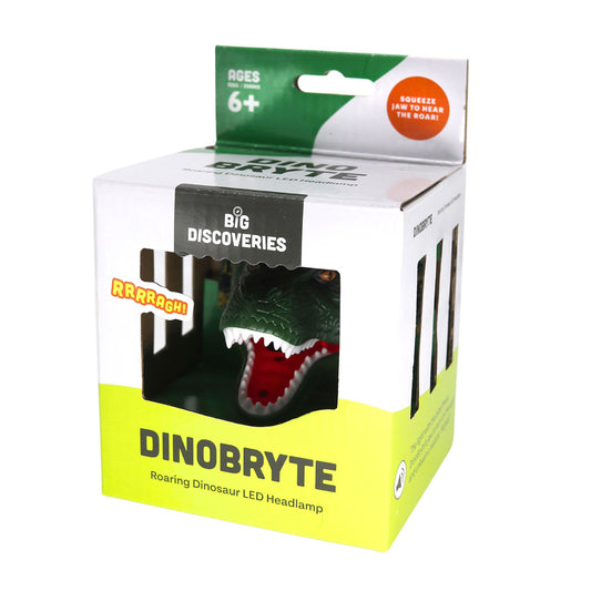 Big Discoveries DinoBryte Roaring Dinosaur Headlamp