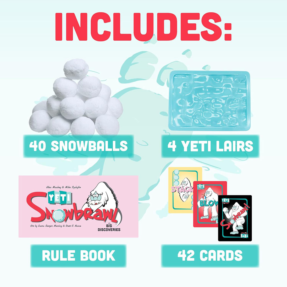 Yeti Snowbrawl Game from Big Discoveries