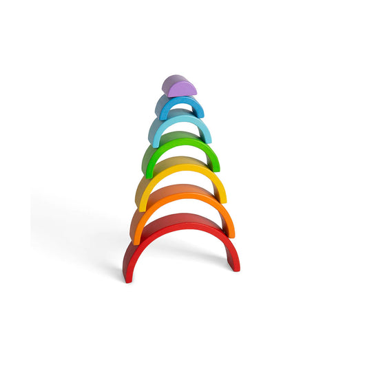 BigJigs Wooden Stacking Rainbow - Small