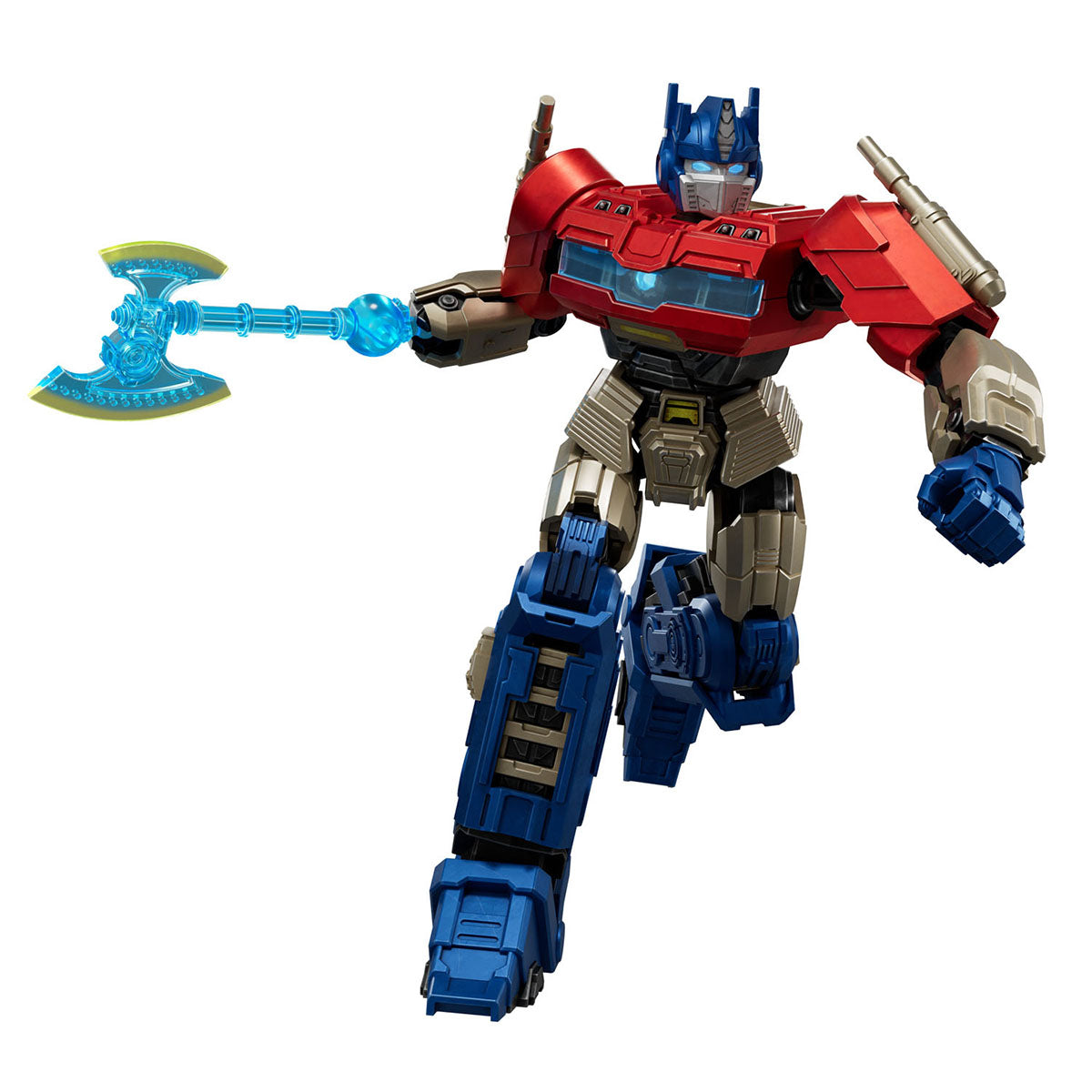 Blokees Transformers One - Optimus Prime Model Kit - Classic Class 11 - dynamic pose with axe