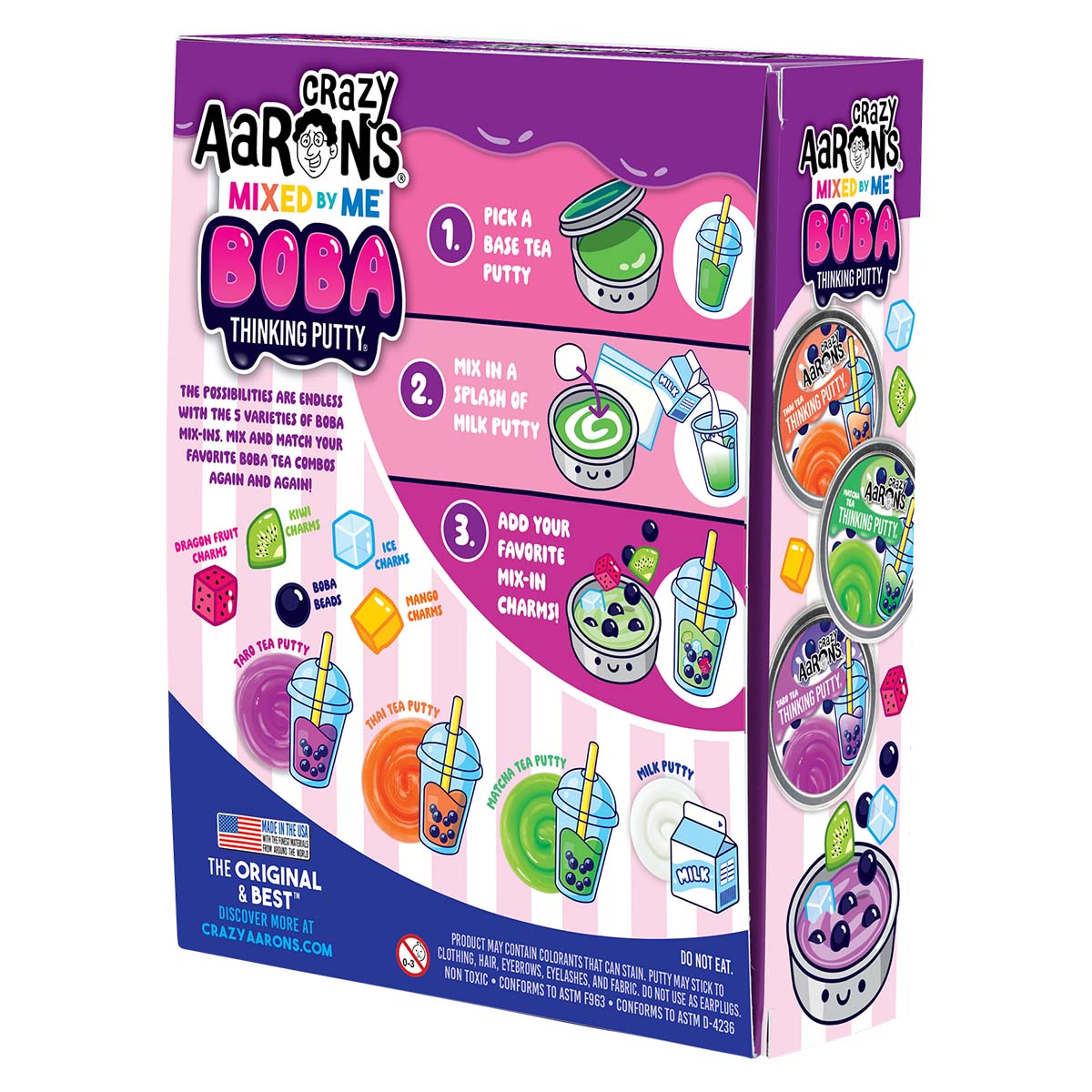 Crazy Aaron's Mixed By Me Boba Thinking Putty Kit