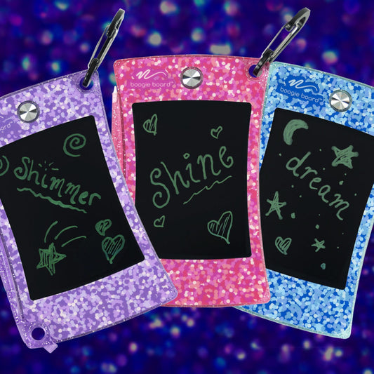 Boogie Board Jot Pocket Writing Tablet Shimmer Collection