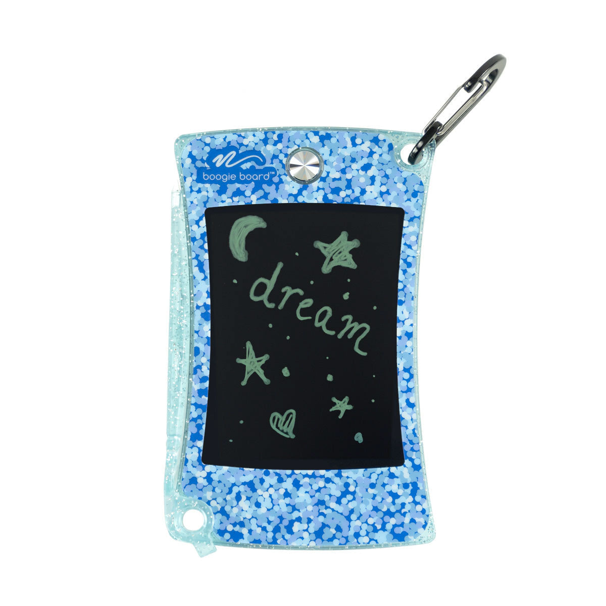 Boogie Board Blue Jot Pocket Writing Tablet Shimmer Collection