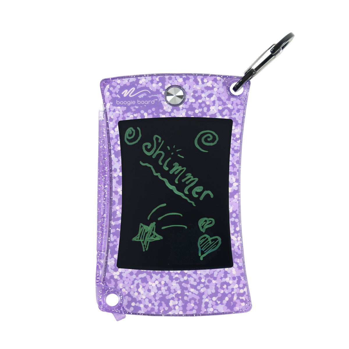 Boogie Board Purple Jot Pocket Writing Tablet Shimmer Collection