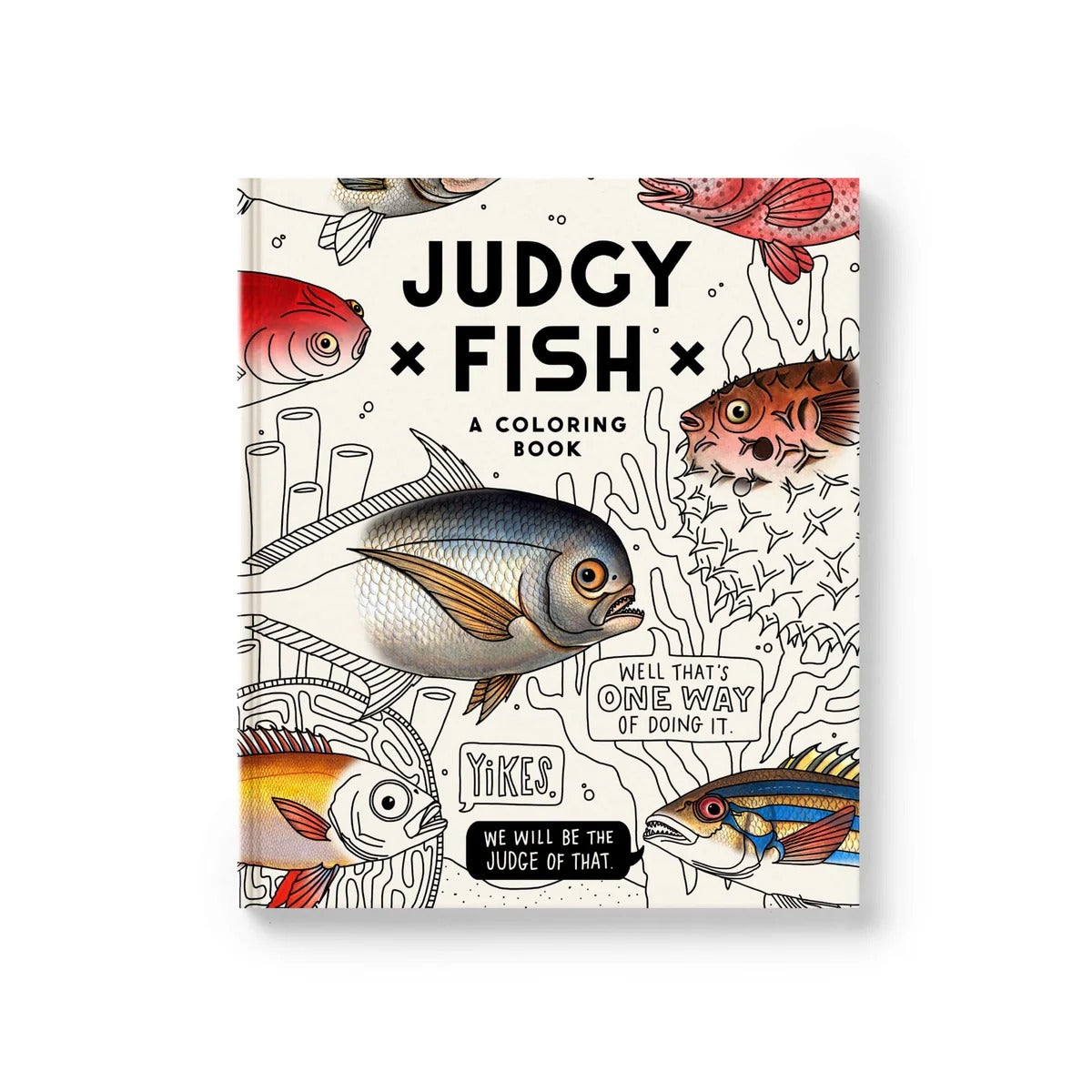 Judgy Fish Coloring Book - Brass Monkey Goods