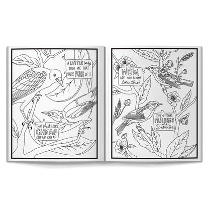 Brass Monkey Goods Salty Birds Coloring Book