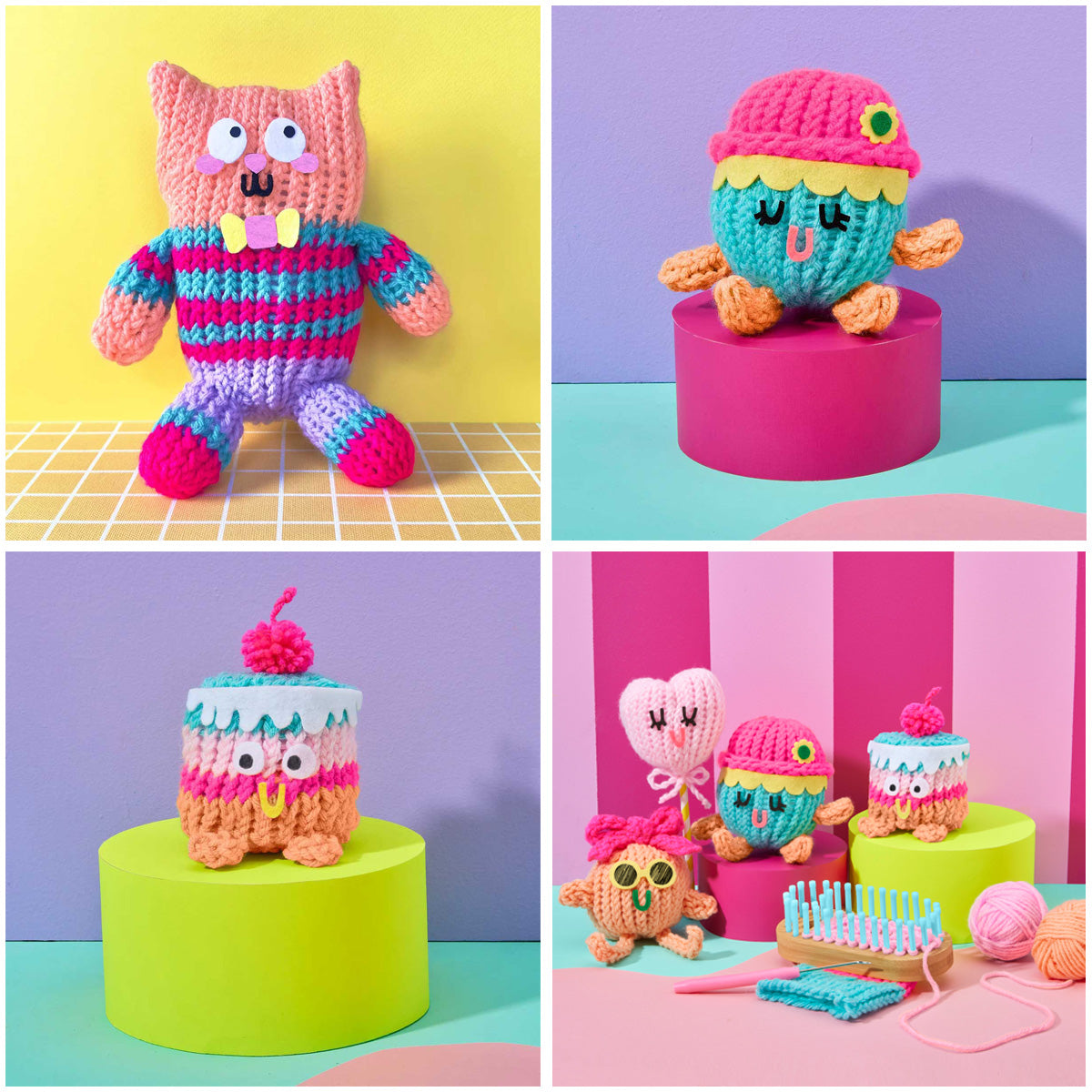 Nimble Knitter Squishee Stuffies