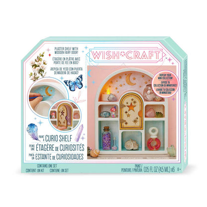 Bright Stripes WishCraft Paint a Curio Shelf