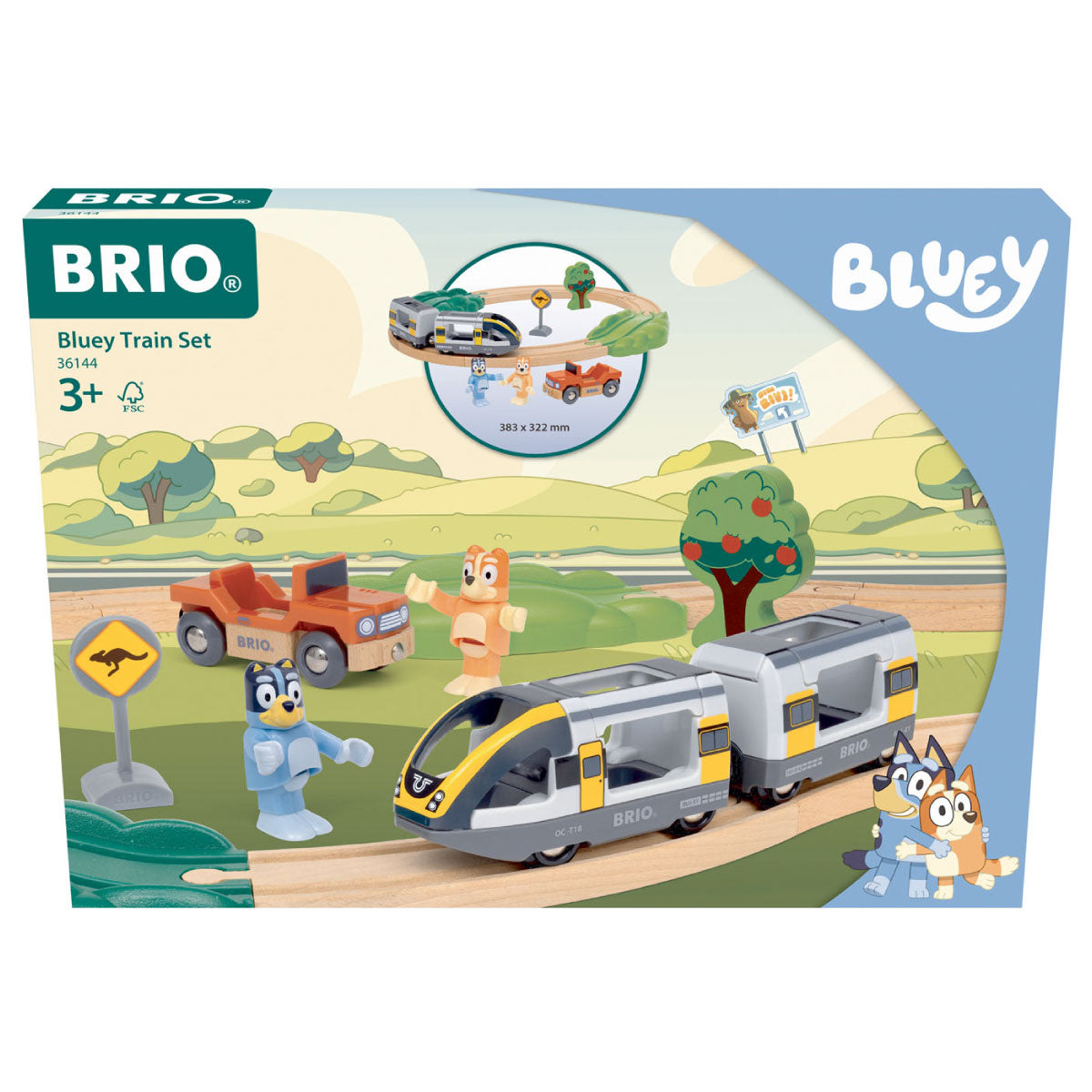 BRIO Bluey Train Set