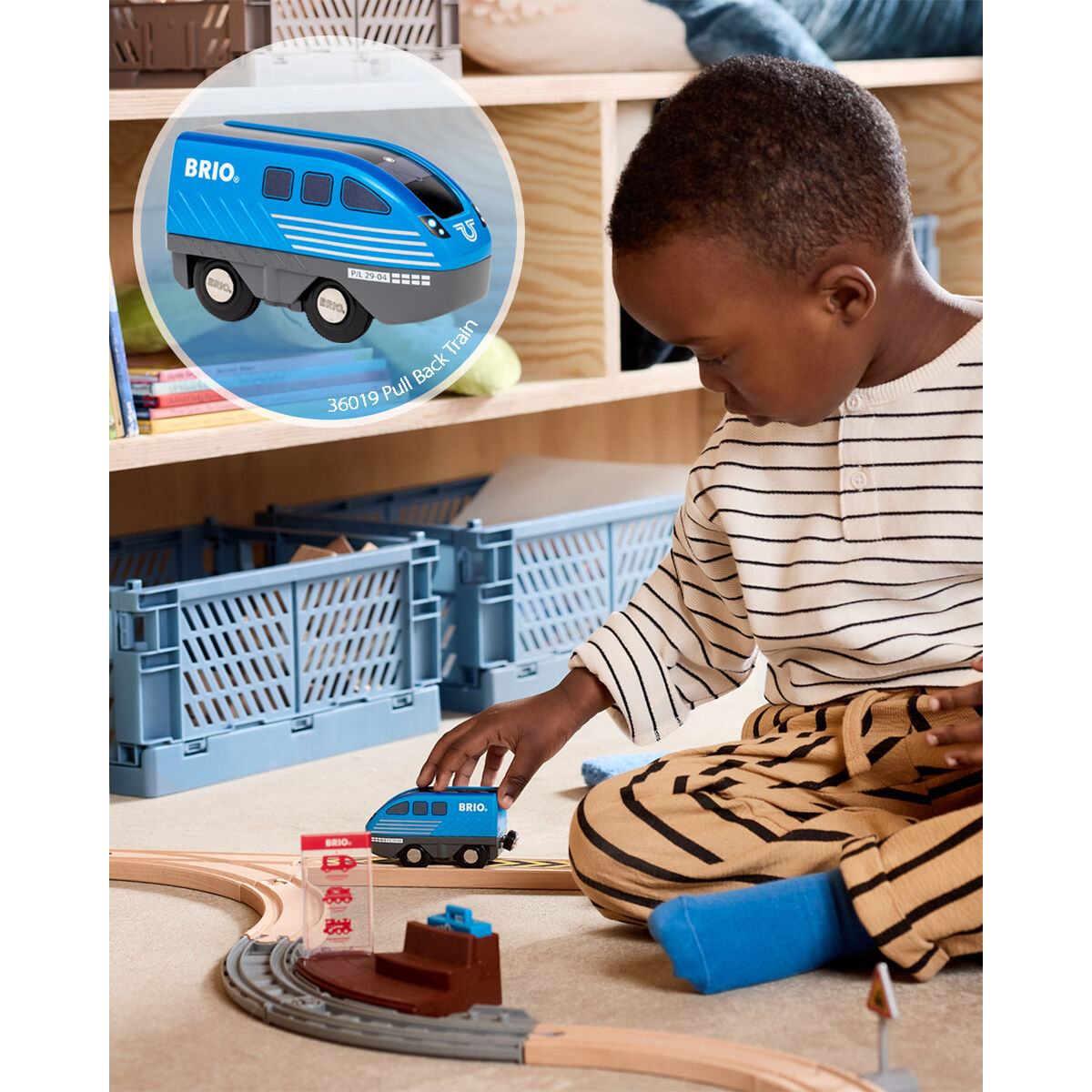 Brio Pull Back Train