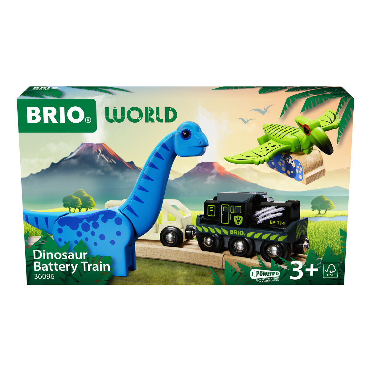 Brio Dinosaur Battery Train