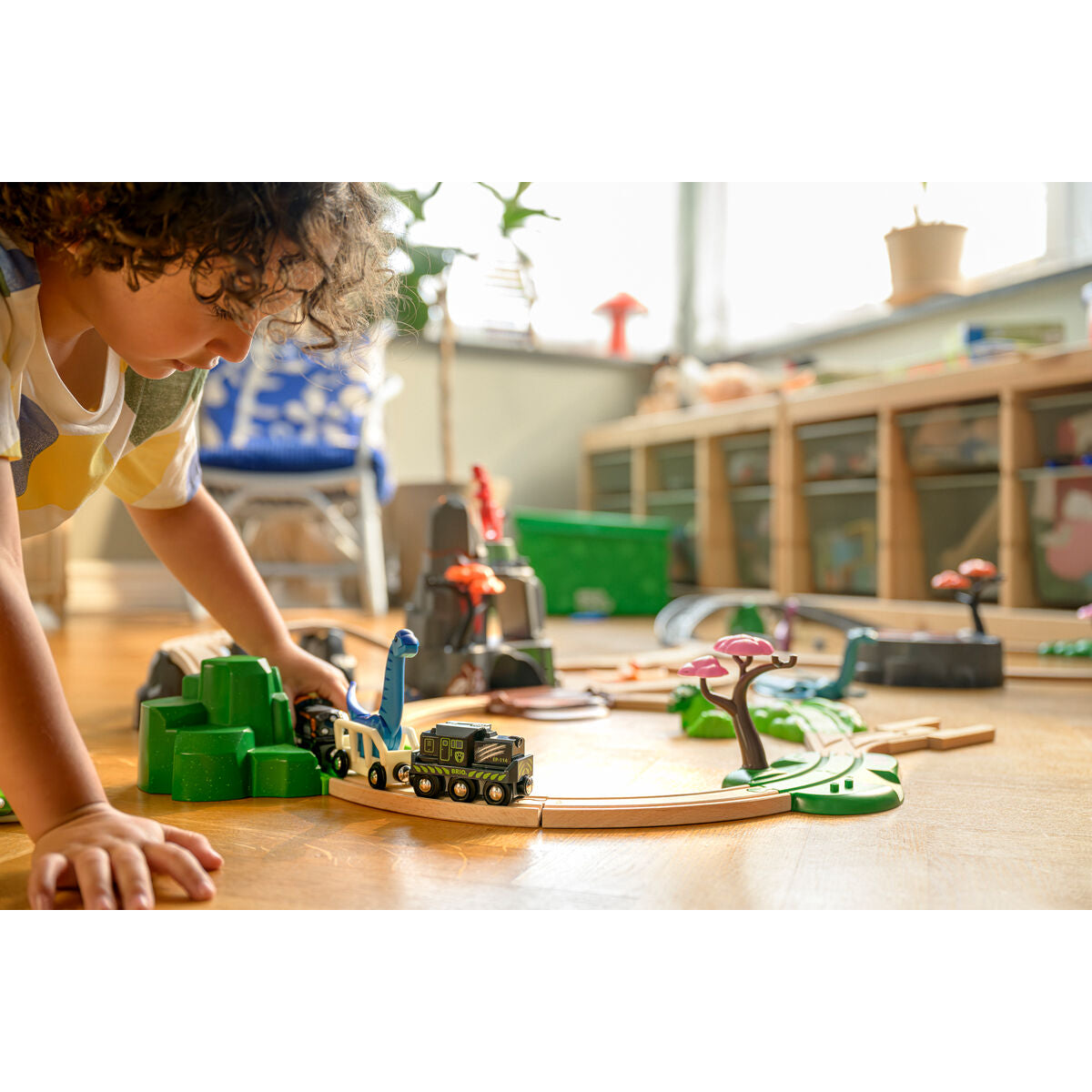 Brio Dinosaur Battery Train