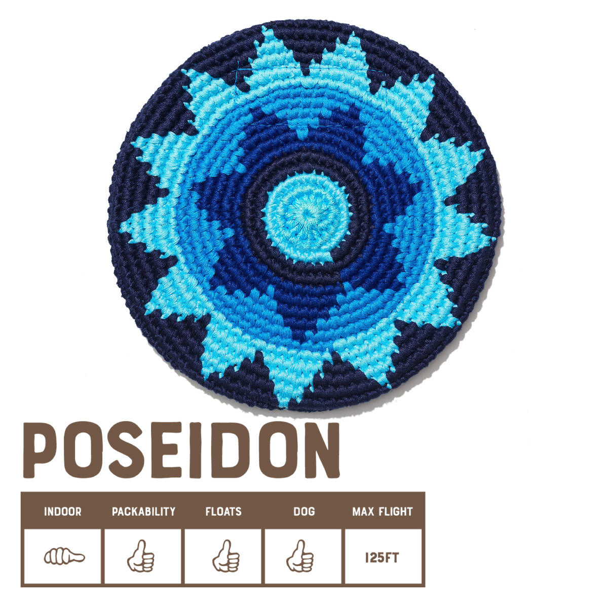Buena Onda Games Poseidon Woven Floating Discs - 7.25”