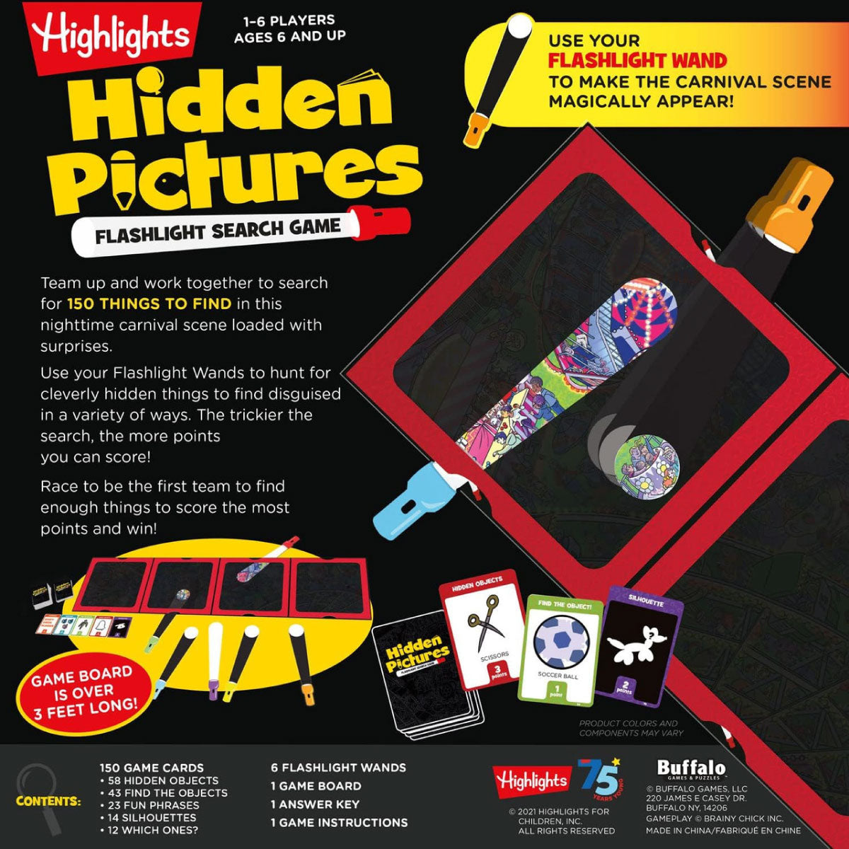 Highlights Hidden Pictures Flashlight Search Game from Buffalo Games