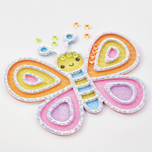 Butterfly Bubble Gems Sticker by Creativity for Kids.
