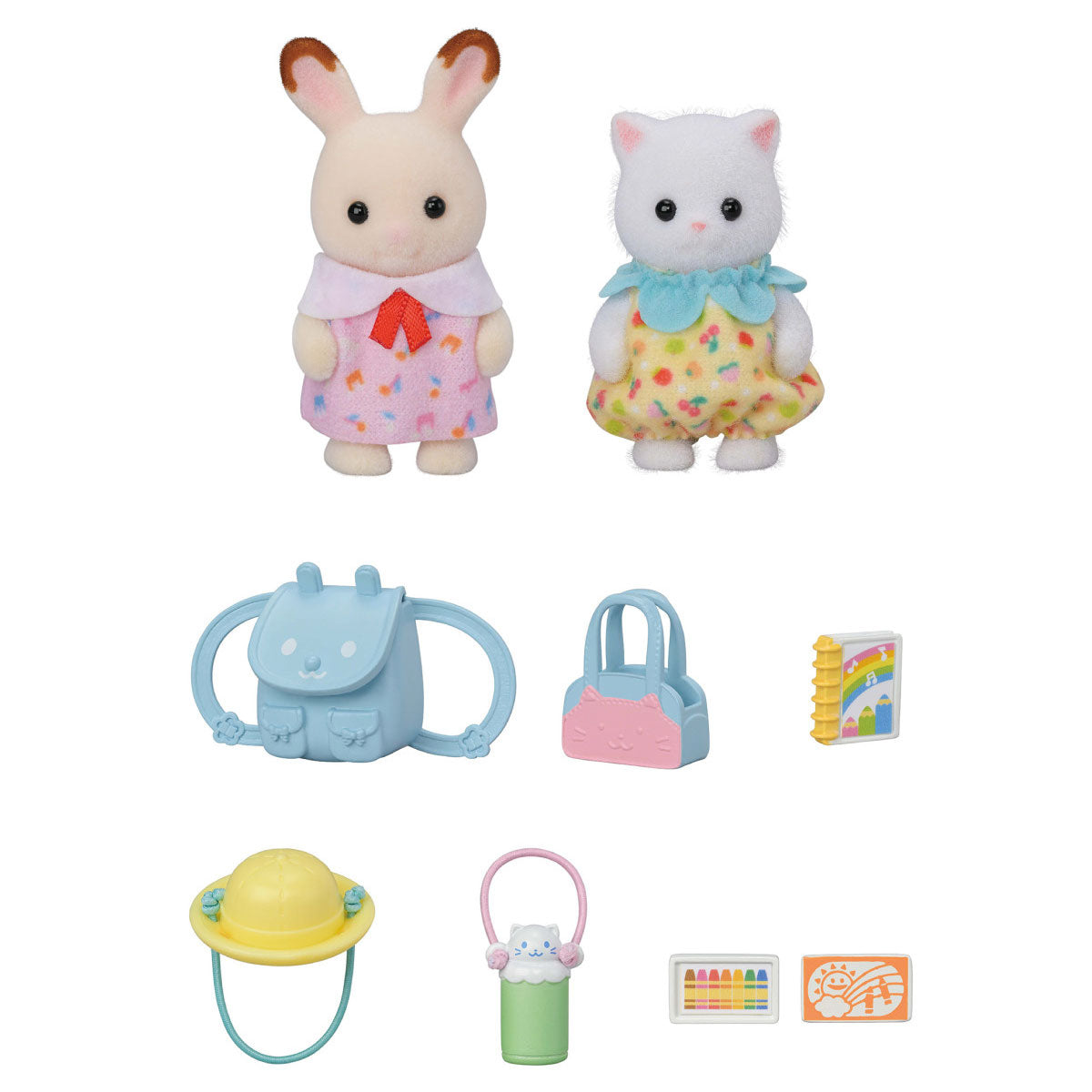 Calico Critters Baby Nursery Friends Walk Along Duo