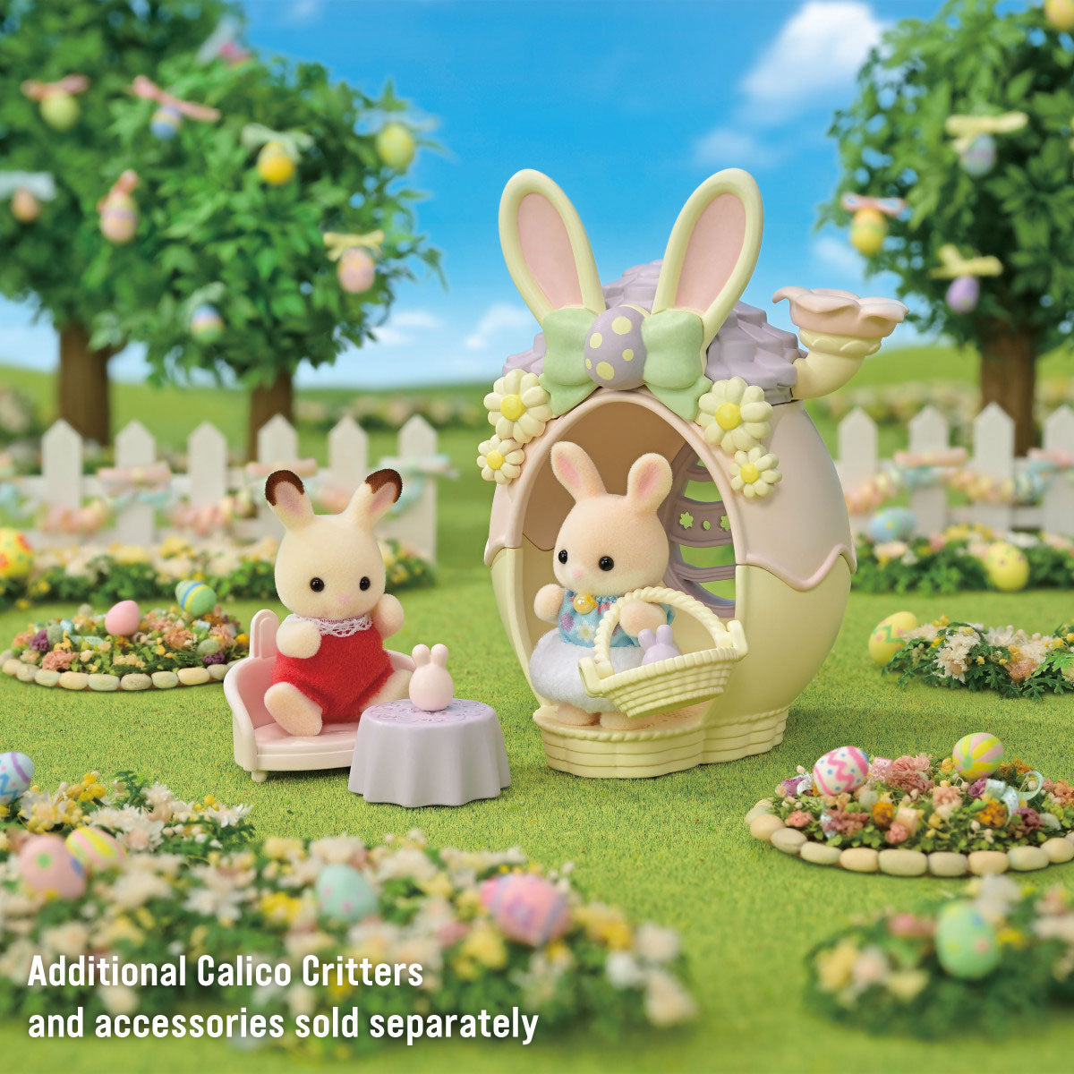 Calico Critters Easter Egg Hutch