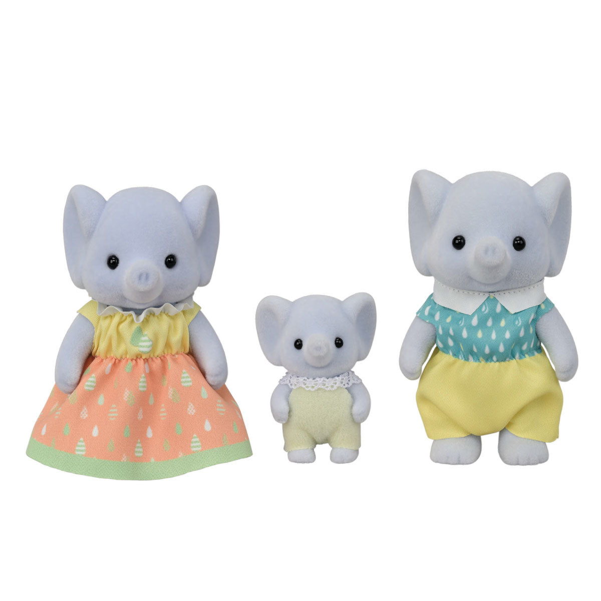 Calico Critters Elephant Family Trio