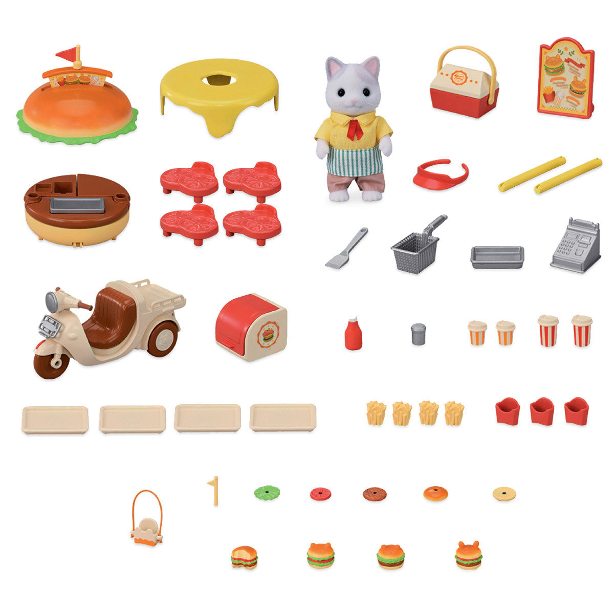 Calico Critters Hamburger Stand