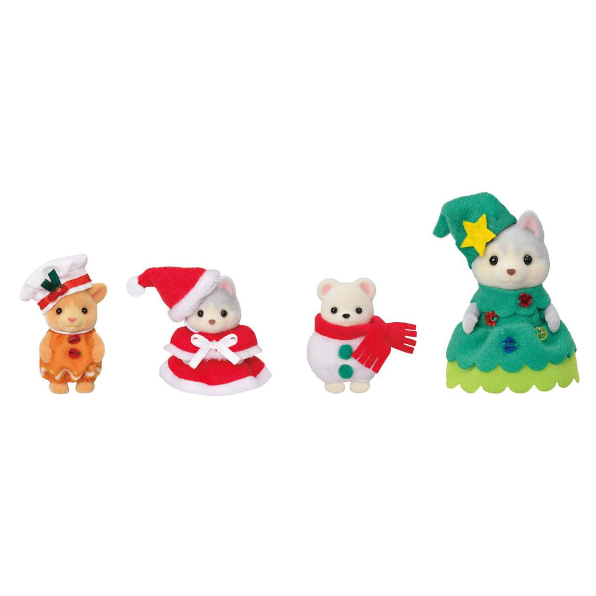 Calico Critters Happy Christmas Friends