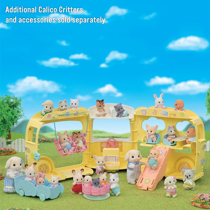 Calico Critters Baby Rainbow Fun Nursery Bus