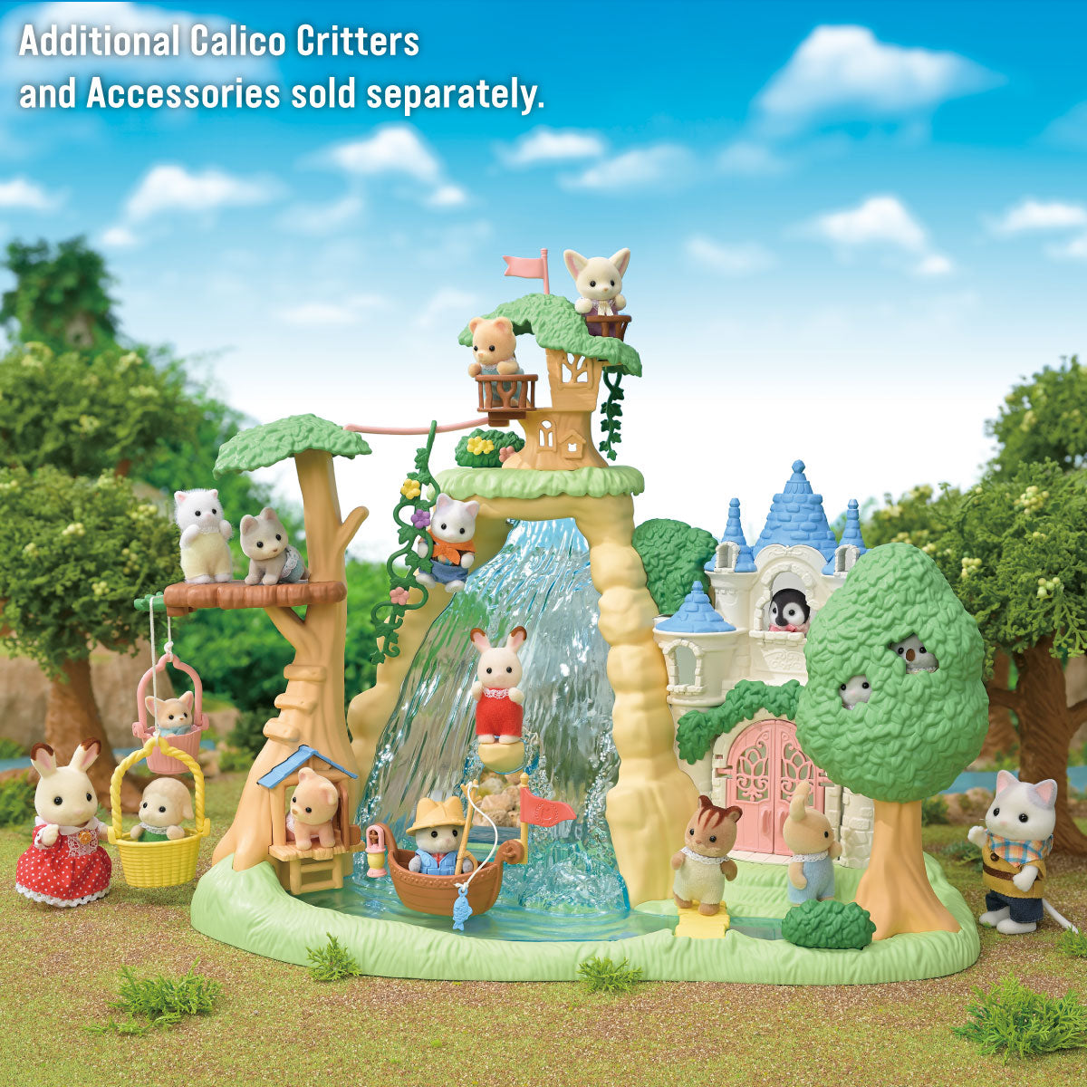 Calico Critters Secret Forest Falls