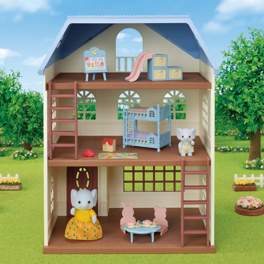 Calico Critters Sky Blue Terrace House Gift Set