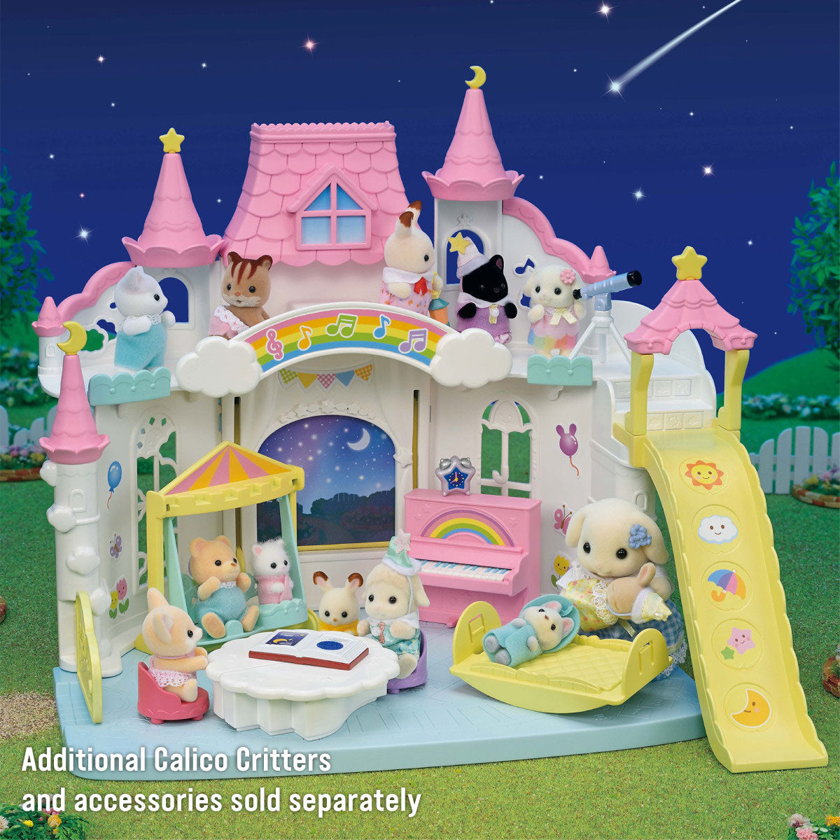 Calico Critters Baby Sunny Castle Nursery