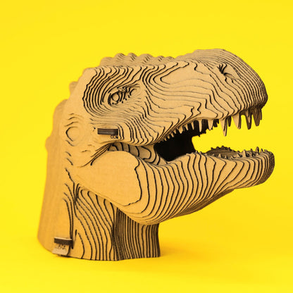 Cartonic 3D Cardboard Sculpture - T-Rex