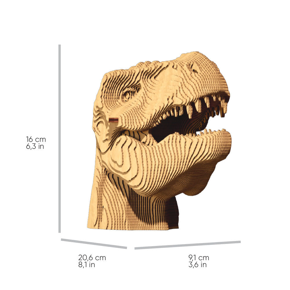 3D Cardboard Sculpture - T-Rex