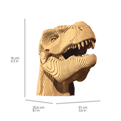 3D Cardboard Sculpture - T-Rex